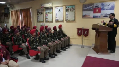 Photo of ट्राई-सर्विसेज मिलिट्री डिस्प्ले में INS कोच्चि मॉडल का उद्घाटन, कैडेट प्रशिक्षण केंद्र का विस्तार
