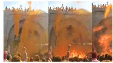 Photo of निकाय चुनाव की जीत का जश्न हुआ हादसे में तब्दील : हल्दी उड़ाते ही लगी आग, 9 लोग झुलसे