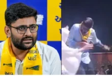 Photo of गुजरात में AAP बढ़ती ताकत से घबराए बीजेपी–कांग्रेस, BJP की नाकामियों पर सवाल पूछने पर इटालिया पर कांग्रेसी ने फेंका जूता