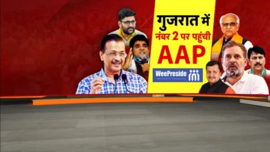 Photo of गुजरात सर्वे में AAP का धमाल, कांग्रेस को पछाड़ दूसरे नंबर पर जमाया कब्जा, अब बीजेपी की बढ़ी मुश्किलें