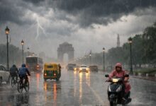 Photo of दिल्ली-हरियाणा में मौसम का बदला मिजाज: तेज बारिश और 40 किमी/घंटा की हवाओं के साथ IMD का अलर्ट