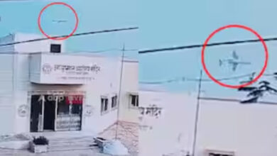 Photo of बारामती प्लेन क्रैश का लाइव वीडियो सामने आया, CCTV में कैद हुआ गिरता विमान
