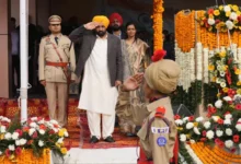 Photo of मुख्यमंत्री भगवंत सिंह मान ने तिरंगा लहराया, पंजाब में शासन संबंधी सुधारों का किया जिक्र