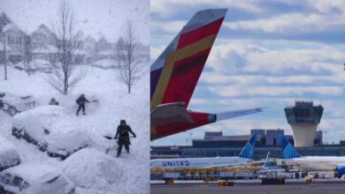 Photo of देश में 18,000 से ज्यादा फ्लाइट्स रद्द, बर्फीले तूफान का कहर, 13 लोगों की मौत