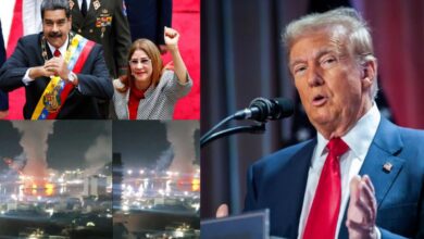 Photo of वेनेजुएला के राष्ट्रपति मादुरो और उनकी पत्नी अमेरिका के कब्जे में, ट्रंप का बड़ा दावा