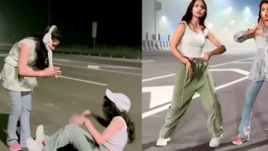 Photo of कानपुर-लखनऊ हाइवे पर युवतियों का नागिन डांस वीडियो वायरल, पुलिस ने जांच शुरू की