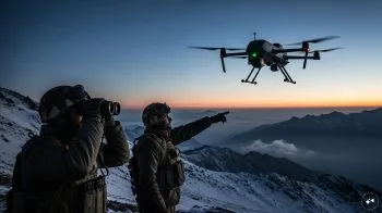 Photo of जम्मू-कश्मीर में एलओसी पर संदिग्ध ड्रोन की गतिविधि, भारतीय सेना ने की काउंटर कार्रवाई