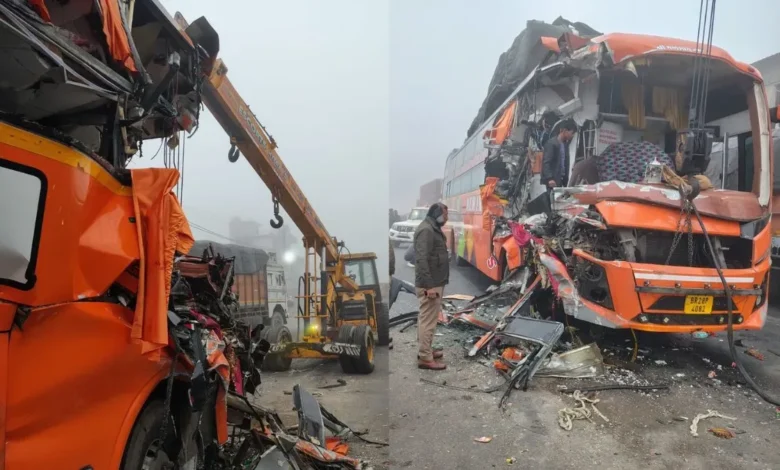 Kanpur Bus Accident :