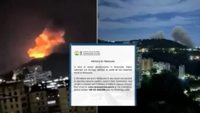 Photo of भारत सरकार ने जारी की एडवाइजरी, देशवासियों को वेनेजुएला की गैर-जरूरी यात्राएं टालने की सलाह