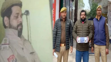 Photo of प्रयागराज में नकली दरोगा बनकर घूम रहा जीशान जाकिर तमंचे के साथ गिरफ्तार