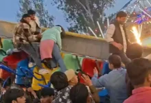 Photo of सूरजकुंड मेले में ‘सुनामी’ झूला टूटा, रेस्क्यू के दौरान इंस्पेक्टर की मौत, 13 घायल