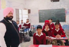 Photo of शिक्षा मंत्री हरजोत सिंह बैंस द्वारा मोहाली के सरकारी स्कूल का आकस्मिक दौरा, स्कूल की नुहार बदलने के दिए आदेश