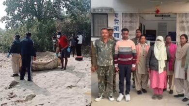 Photo of पत्नी ने प्रेमी संग मिलकर की हेड कॉन्स्टेबल पति की हत्या, नदी किनारे गाड़ा शव, पूरी ख़बर पढ़ें