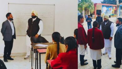 Photo of शिक्षा मंत्री हरजोत सिंह बैंस का अचानक दौरा, पटियाला के स्कूल ऑफ एमिनेंस के बुनियादी ढांचे का लिया जायजा