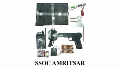 Photo of पंजाब पुलिस को बड़ी सफलता, पाकिस्तानी कनेक्शन बेनकाब, IED, पिस्तौल समेत आरोपी गिरफ़्तार