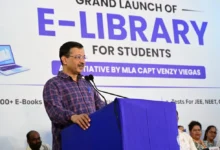 Photo of गोवा में शिक्षा क्रांति की शुरुआत, अरविंद केजरीवाल ने ई-लाइब्रेरी का उद्घाटन कर छात्रों को सौंपी डिजिटल ताकत