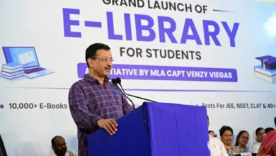 Photo of गोवा में शिक्षा क्रांति की शुरुआत, अरविंद केजरीवाल ने ई-लाइब्रेरी का उद्घाटन कर छात्रों को सौंपी डिजिटल ताकत