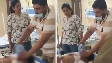 Photo of बजरंगगढ़ मेले में बड़ा हादसा, तेज हवा से उखड़ा झूला, मासूम गंभीर रूप से घायल