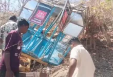 Photo of महासमुंद खल्लारी माता मंदिर रोपवे हादसा: 1 महिला की मौत, 7 घायल