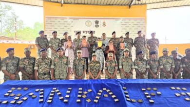 Photo of छत्तीसगढ़ में नक्सली खात्मे की डेडलाइन पर 9 नक्सलियों ने किया सरेंडर, दंतेवाड़ा अब नक्सल-मुक्त