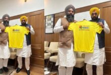 Photo of मुख्यमंत्री भगवंत सिंह मान ने जारी की शहीद-ए-आज़म भगत सिंह नेशनल मैराथन की टी-शर्ट