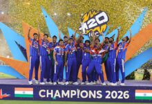 Photo of T20 World Cup 2026 : भारत का शानदार प्रदर्शन, 4 भारतीय खिलाड़ियों को मिला विश्व कप का खास सम्मान