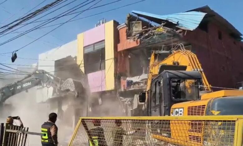 Ujjain Bulldozer Action