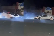 Photo of बेंगलुरु में लग्जरी कार का हाई-वोल्टेज स्टंट, वायरल वीडियो से मचा हड़कंप, जांच में सामने आया चौंकाने वाला कनेक्शन