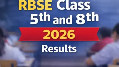 Photo of राजस्थान बोर्ड ने जारी किए 5वीं-8वीं के रिजल्ट, पासिंग नियमों में बदलाव लागू