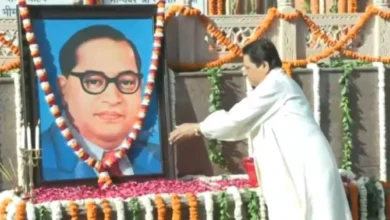 Photo of मायावती ने बाबा साहेब को अर्पित की श्रद्धांजलि, वर्तमान सामाजिक और राजनीतिक व्यवस्था पर उठाए सवाल