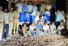 Photo of राजस्थान में 90 करोड़ की MD ड्रग्स फैक्ट्री का भंडाफोड़, 176 किलो नशीला पदार्थ बरामद, 6 गिरफ्तार