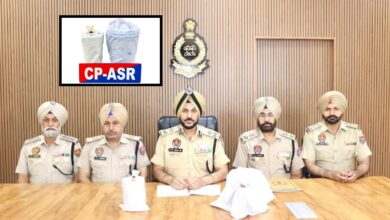 Photo of अमृतसर में ड्रग तस्करी का भंडाफोड़, 4.13 किलो हेरोइन सहित दो गिरफ्तार