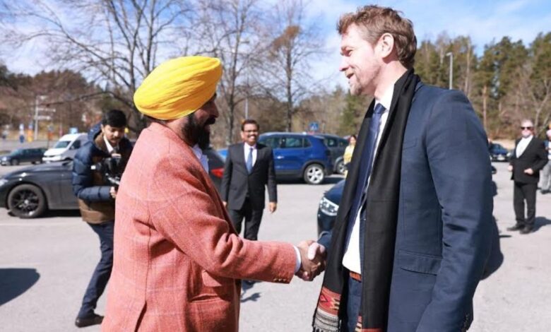 CM Mann Finland Visit