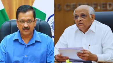 Photo of केजरीवाल ने गुजरात सीएम भूपेंद्र पटेल को लिखा पत्र, 10,000 “AAP” कार्यकर्ताओं की गिरफ्तारी पर सवाल