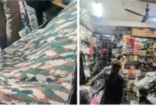 Photo of लालकुर्ती में सेना की वर्दी बेचते दुकानदार गिरफ्तार, हिरासत में दुकानदार