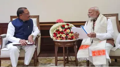 Chhattisgarh CM Meet PM Modi