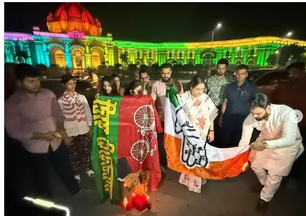Aparna Yadav Protest