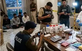 Photo of जोधपुर में बड़ी कार्रवाई: AGTF का कड़ा प्रहार, पॉश सोसाइटी में चल रही ड्रग फैक्ट्री का पर्दाफाश