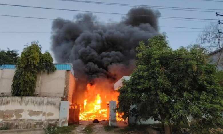 Behror Factory Fire :