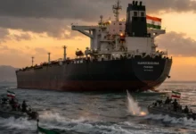 Photo of स्ट्रेट ऑफ होर्मुज में तनाव के बीच वायरल ऑडियो, भारतीय टैंकर और ईरानी नौसेना की कथित बातचीत से बढ़ी चिंता