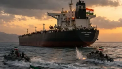 Photo of स्ट्रेट ऑफ होर्मुज में तनाव के बीच वायरल ऑडियो, भारतीय टैंकर और ईरानी नौसेना की कथित बातचीत से बढ़ी चिंता