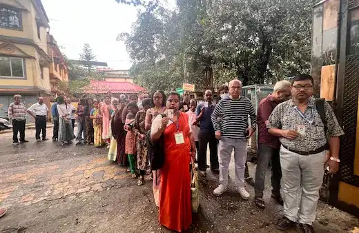 West Bengal Voting Turnout :