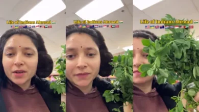 Photo of 10 रुपये की मिलने वाली मेथी 600 में, अमेरिका में सब्जियों की कीमतें सुनकर चौंके लोग