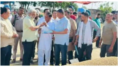Photo of कैबिनेट मंत्री लाल चंद कटारूचक्क ने सरना दाना मंडी में गेहूं खरीद प्रक्रिया का शुभारंभ किया