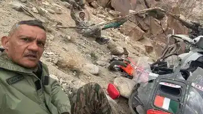 Indian Army Helicopter Crash :