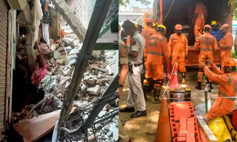 Saket Building Collapse