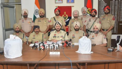 Photo of दुबई आधारित ड्रग कार्टेल का अमृतसर में भंडाफोड़, 10 किलो आईसीई और 4 किलो हेरोइन के साथ दो गिरफ्तार