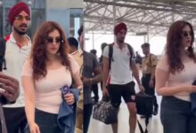 Photo of Arshdeep Singh पर फैंस हुए नाराज़, Samreen Kaur का बैग उठाने का वीडियो वायरल