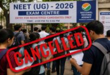 Photo of NEET UG 2026 परीक्षा रद्द, पेपर लीक पर सियासी बवाल तेज, कांग्रेस ने सरकार पर लगाए गंभीर आरोप