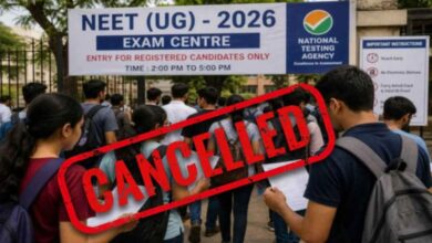 Photo of NEET UG 2026 परीक्षा रद्द, पेपर लीक पर सियासी बवाल तेज, कांग्रेस ने सरकार पर लगाए गंभीर आरोप